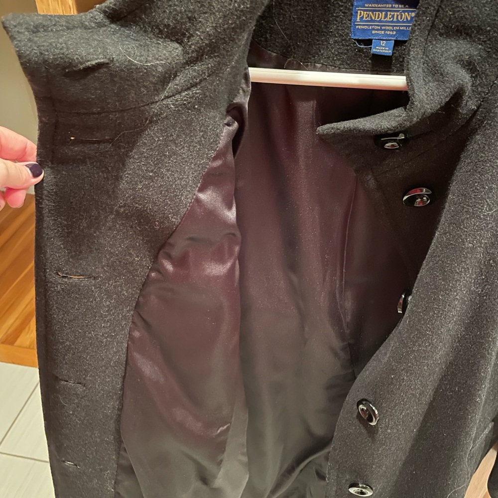 Pendleton Lined Wool Coat - image 1